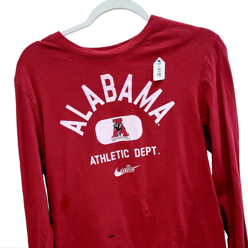 Nike Alabama Red Long Sleeve Shirt